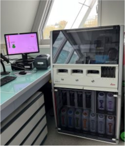 Imunohistochemistry machine (Bond RX Leica)